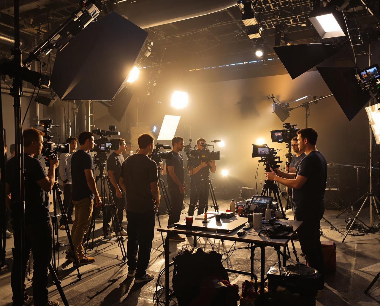 看片软件制作现场